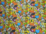 Super Mario and Monsters 3 Colors! 1 Meter Top Quality Medium Thickness Plain Cotton Fabric, Fabric by Yard, Yardage Cotton Fabrics 202101 - fabrics-top