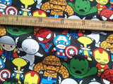 Marvel Super Heroes the Avengers Junior! 1 Meter Top Quality Medium Thickness Plain Cotton Fabric, Fabric by Yard, Yardage Cotton Fabrics - fabrics-top