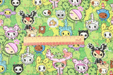 Tokidoki Anime Characters Series 5 ! 1 Yard Quality Printed Cotton Fabric, Fabric by Yard, Yardage Cotton Children Fabrics, Japanese